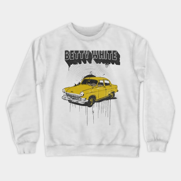 Roadtrip White Crewneck Sweatshirt by CitrusSizzle